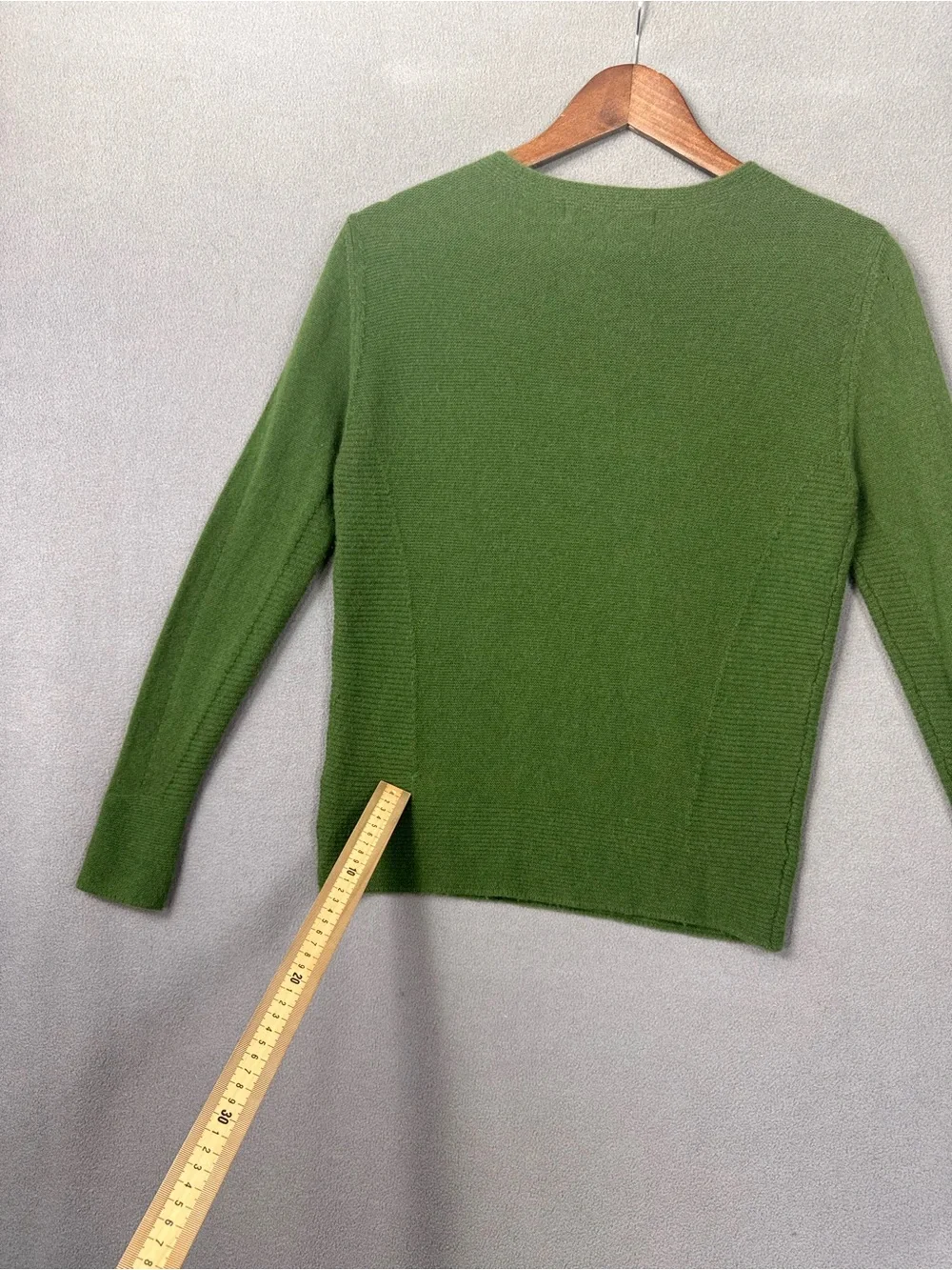90’s Ralph Lauren Relaxed Fit Green Crewneck Cashmere Sweater, Black Label RL, S